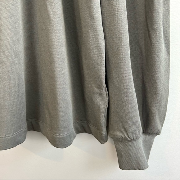 Grey State Cindy Puff Shoulder Long Sleeve Pullover Nightfall Sweatshirt Size 4 - Picture 10 of 11
